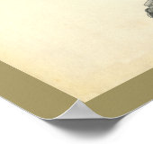 Knochen des Hundes Muskel-Veterinär-Anatomie Druck Poster (Ecke)