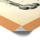 Knochen des Hundes Muskel-Veterinär-Anatomie Druck Poster (Ecke)