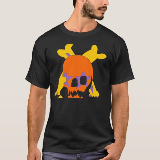 Knochen des Schädel-"n" T-Shirt (Vorderseite)