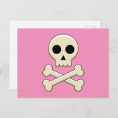 Knochen Feiertagspostkarte (Vorne/Hinten)