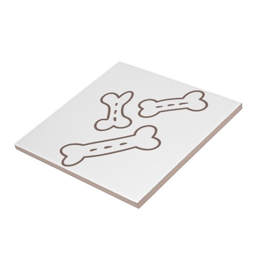 Knochen Fliese (Seite)