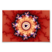 Knochen - Fraktal Fotodruck (Vorne)