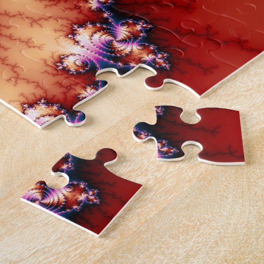 Knochen - Fraktal Puzzle (Seite)