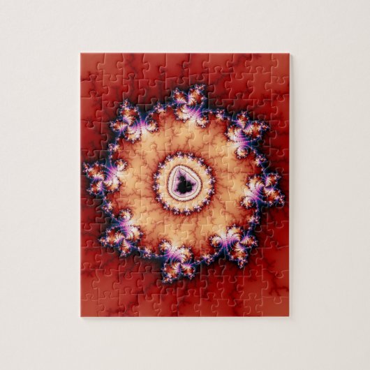 Knochen - Fraktal Puzzle (Vertikal)