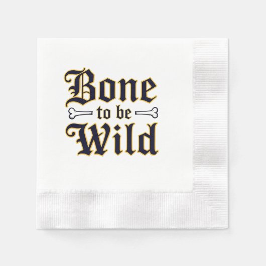 Knochen, frei zu sein serviette (Vorderseite)