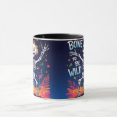 Knochen, frei zu sein | Tanzskeleton Halloween Tasse (Zentrum)