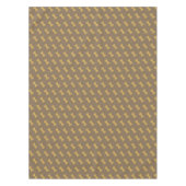 Knochen für Hundebeschaffenheit Tischdecke (Vorderseite)