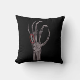 Knochen-Hände Skelett X-RAY-T - Shirt Kissen