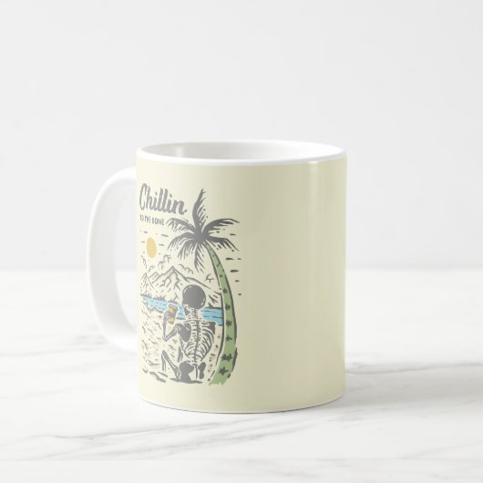 Knochen Kaffeetasse (Vorderseite Links)