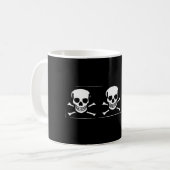 Knochen Kaffeetasse (Vorderseite Links)