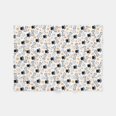 Knochen, Klauen und Steine Fleecedecke (Vorderseite (Horizontal))