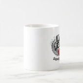 Knochen-Krebs-Flügel Kaffeetasse (Mittel)