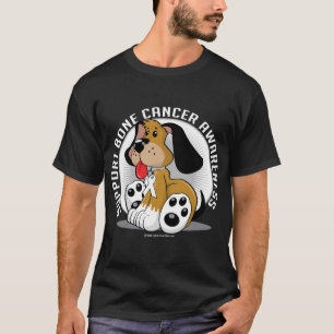 Knochen-Krebs-Hund T-Shirt
