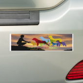 Knochen-Krebs verfolgt Autoaufkleber (Auf Auto)