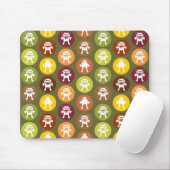 Knochen! Kreis-Druck-Herbst-Farben Mousepad (Mit Mouse)