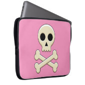 Knochen Laptopschutzhülle (Vorne Rechts)