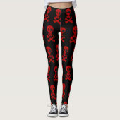 Knochen Leggings (Vorderseite)