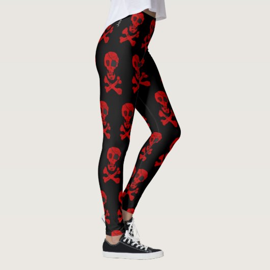 Knochen Leggings (Rechts)