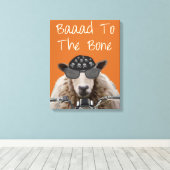 Knochen Leinwanddruck (Insitu (Holzboden))