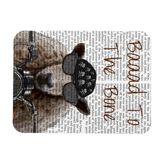 Knochen Magnet (Horizontal)