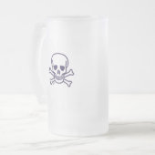 Knochen mattierte Tasse (Vorderseite Links)