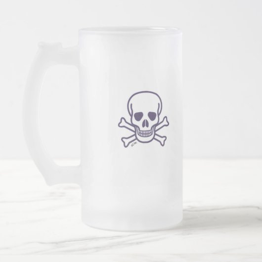 Knochen mattierte Tasse (Links)