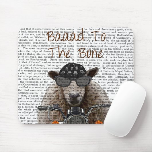 Knochen Mousepad (Mit Mouse)