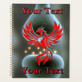 Knochen Nerve Phoenix Fantasy Science anpassbar Planer (Vorderseite)