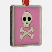 Knochen Ornament Aus Metall (Rechts)