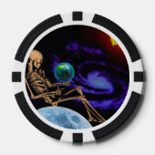 Knochen-Poker-Chips Pokerchips (Vorderseite)