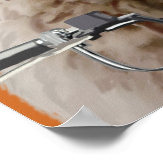 Knochen Poster (Ecke)