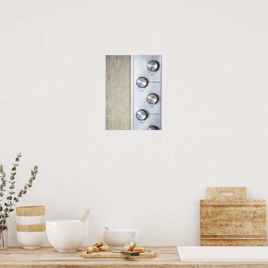 Knochen Poster (Küche)