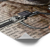 Knochen Poster (Ecke)