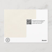 Knochen Postkarte (Rückseite)