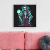 Knochen-Sensenmann Leinwanddruck (Insitu (Wohnzimmer))