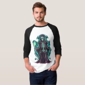 Knochen-Sensenmann T-Shirt (Vorne ganz)