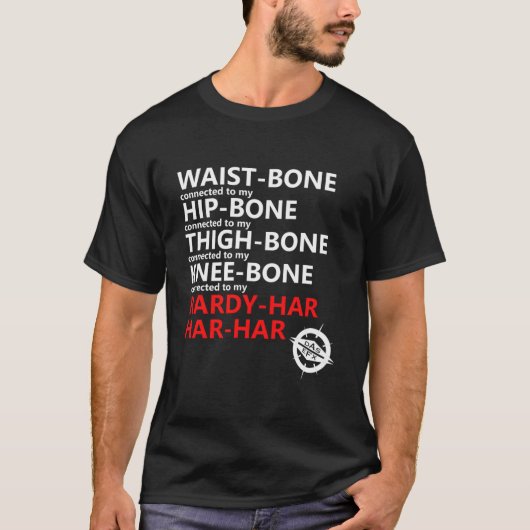 Knochen T-Shirt (Vorderseite)