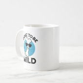 Knochen, um wilde lustige Anatomie Puppe zu sein Kaffeetasse (Vorderseite Links)