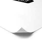 Knochen, um wilde lustige Anatomie Puppe zu sein Poster (Ecke)