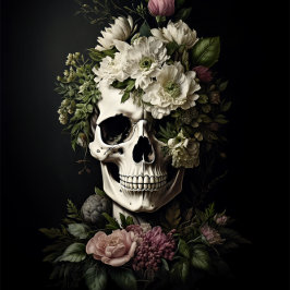 Knochen und Blut Seidenpapier