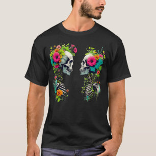 Knochen und Botanik T-Shirt