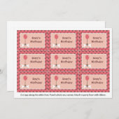 Knochen-und Einladung (Vorne/Hinten)