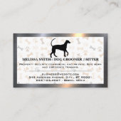 Knochen und Klauen | QR-Code-Visitenkarte Visitenkarte (Rückseite)