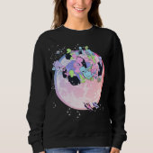 Knochen und Stardust Alien Beste Freundinnen Sweat Sweatshirt (Vorderseite)