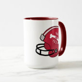 Knochen-Unterbrecher-offensive Zug-Tasse Tasse (VorderseiteRechts)