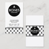 Knochen-Unternehmenszentrierstreifen Visitenkarte (Vorne/Hinten)