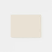 Knochen (Vollfarbe) Post-it Klebezettel (Vorderseite)