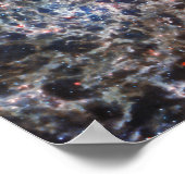Knochen von Galaxy IC5332 von JWST Poster (Ecke)