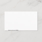 Knochen von Galaxy IC5332 von JWST Visitenkarte (Rückseite)