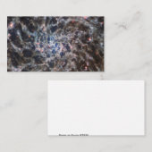 Knochen von Galaxy IC5332 von JWST Visitenkarte (Vorne/Hinten)